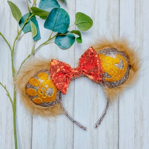 Lion King Inspired Fur Mouse Ears