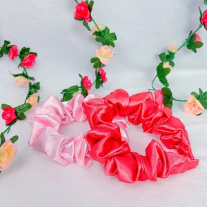 Satin Fabric Scrunchie Headband