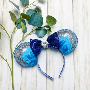 Hades Villain inspired disney mouse ears