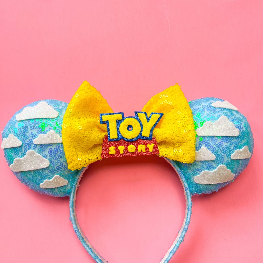 Toy Story Cloud Wallpaper DISNEY Inspired Sequin Mouse Ears Etsy