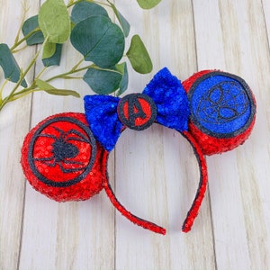 Spider Man Inspired Avengers Mouse Ears