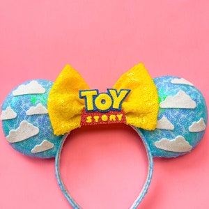Toy Story Cloud Wallpaper DISNEY Inspired Sequin Mouse Ears