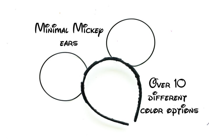 Mickey Mouse Ears Mens Mouse Ears Disney Ears Wire Mouse Etsy
