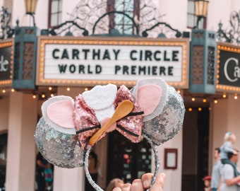 Ratatouille Remy Mouse Ears: Chef Sequin Ears