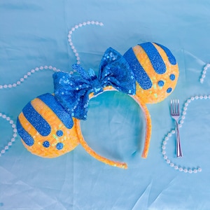 Flounder Little Mermaid inspired mickey mouse ears // made to order