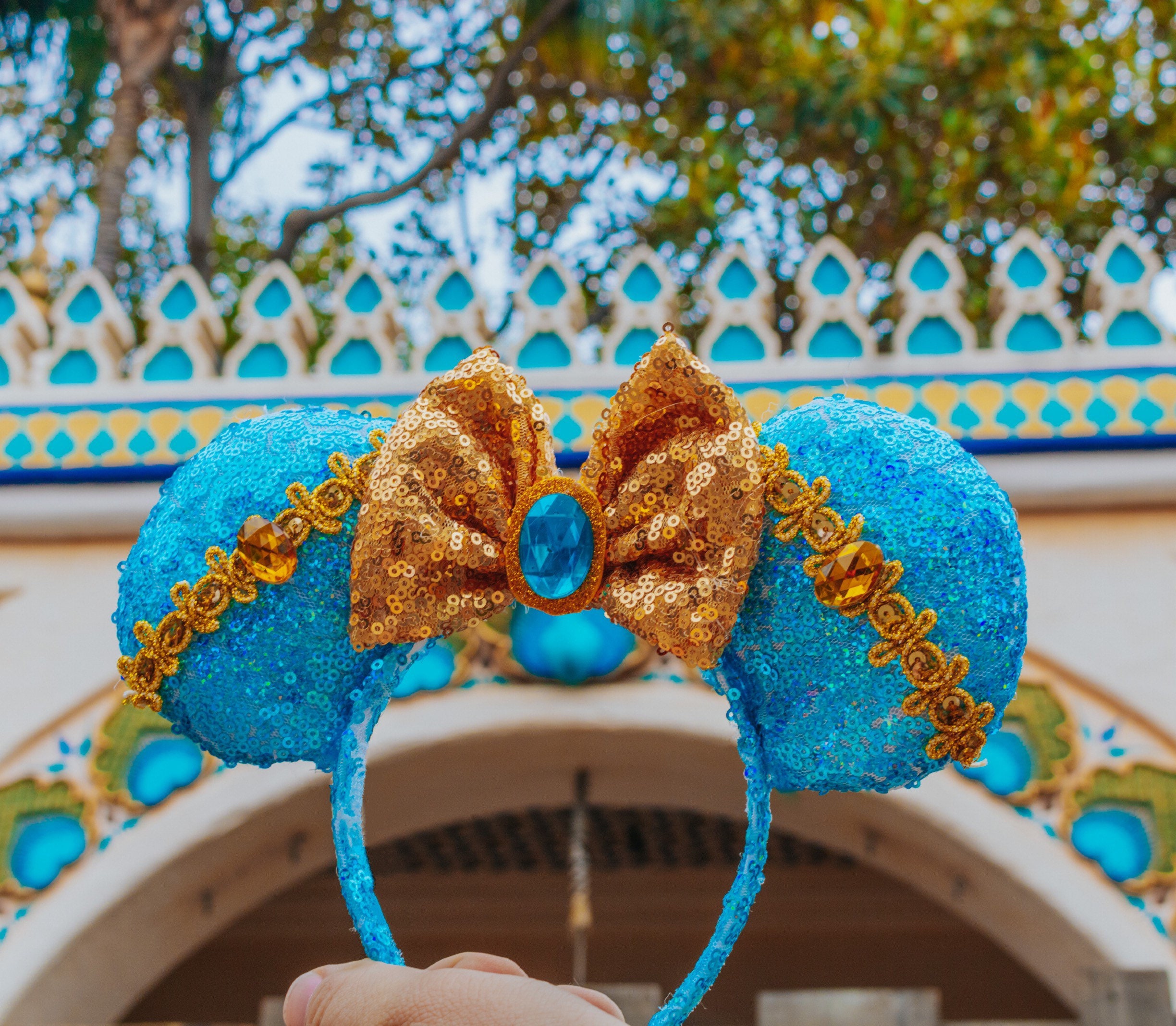 Jasmine mouse ears Aladdin mouse ears Disney ears mouse Etsy