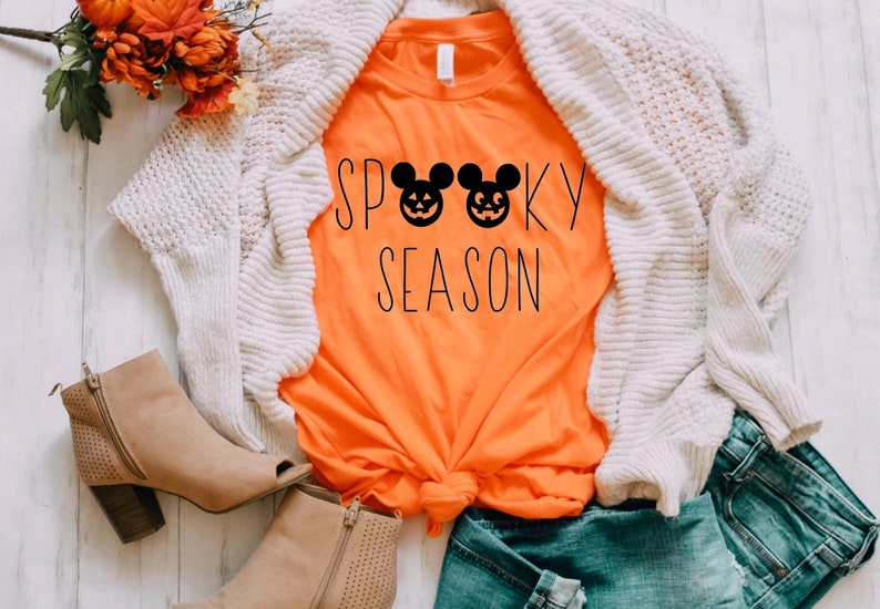 Spooky Season Unisex Halloween Disney Shirt  Etsy