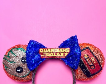 Guardians of the Galaxy inspired Mouse Ears