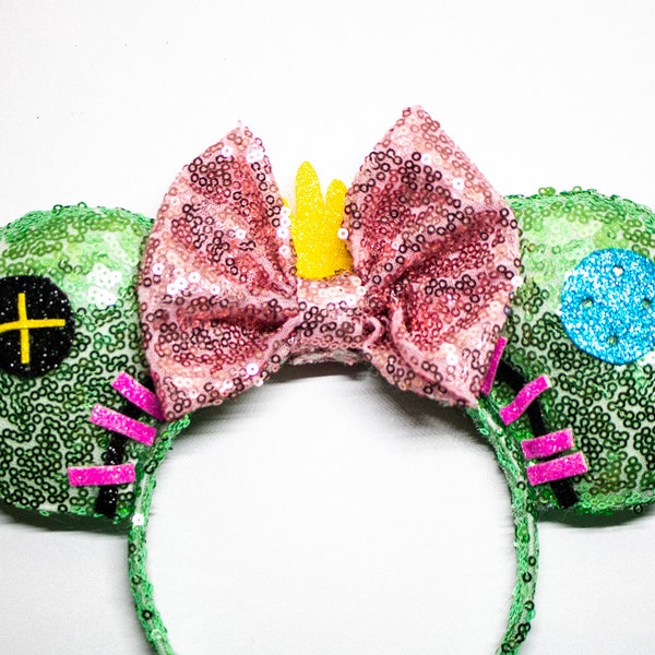 scrump mouse ears, lilo mouse ears, stitch mouse ears, lilo and stitch ears, disney ears, sequin mouse ears, mickey mouse ears, mouse ears