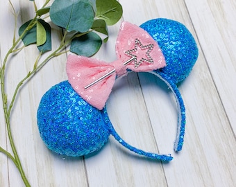 Cinderella Inspired Fairy Godmother Mouse Ears