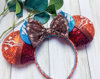 Ashoka Inspired Star Wars Mouse Ears
