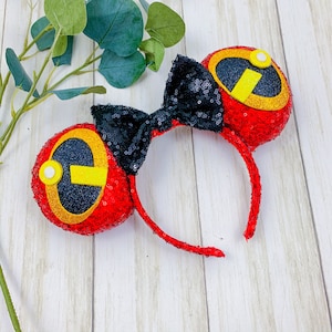 Incredibles Inspired Mouse ears