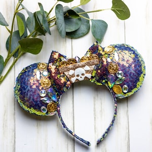 Pirates of the Caribbean Treasure Mickey Mouse ears