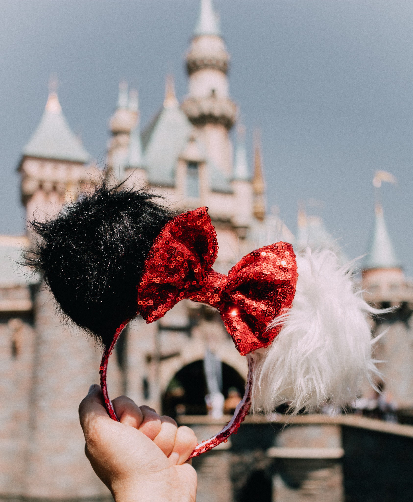 Cruella-Inspired Luxury Glass Crystal Ears (special order from Etsy) - NWOT Luxury Glass Crystal Ears - Etsy main image 4
