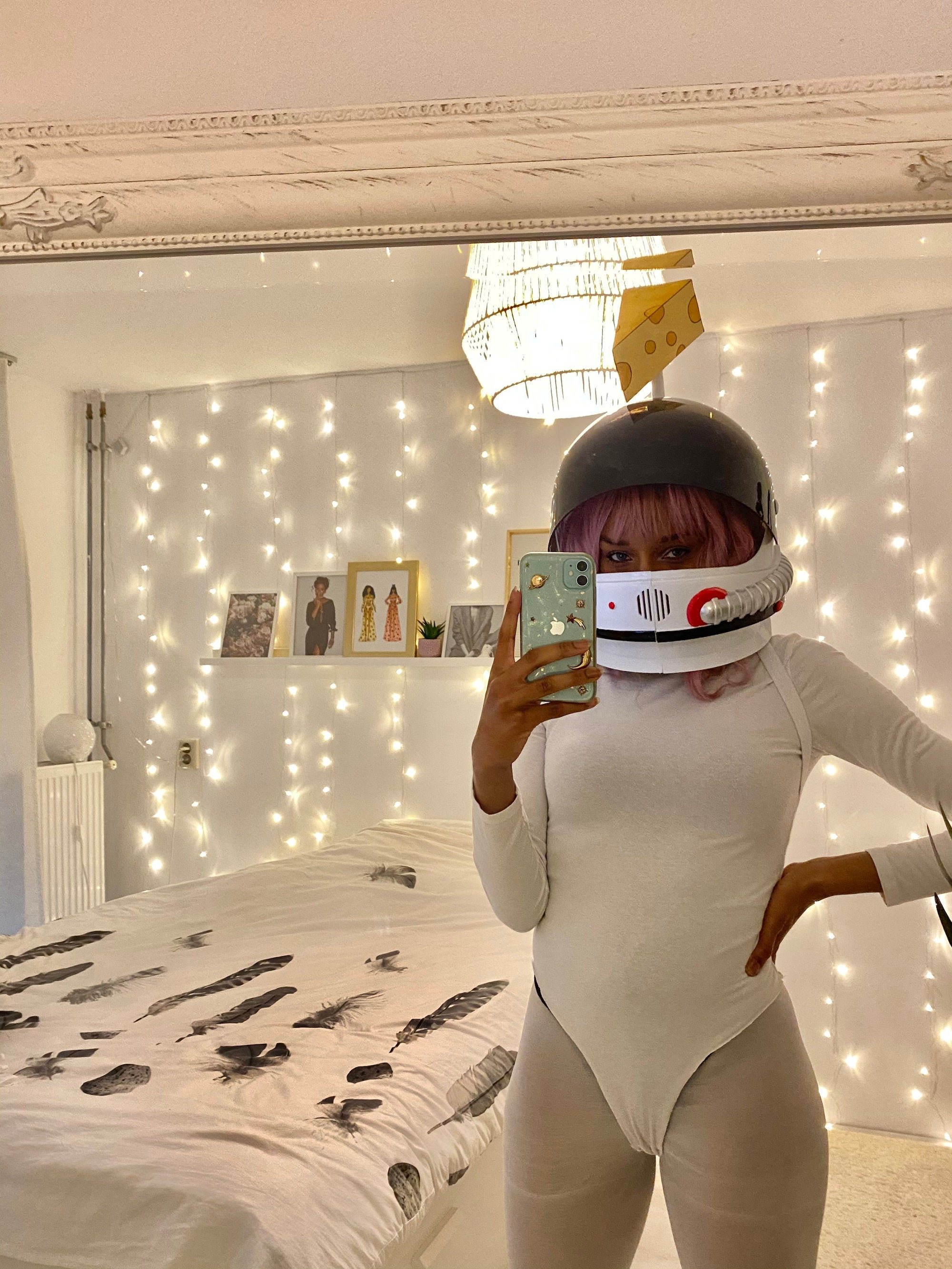 3D Among Us Cheese Hat Template/Pattern for Halloween or Etsy