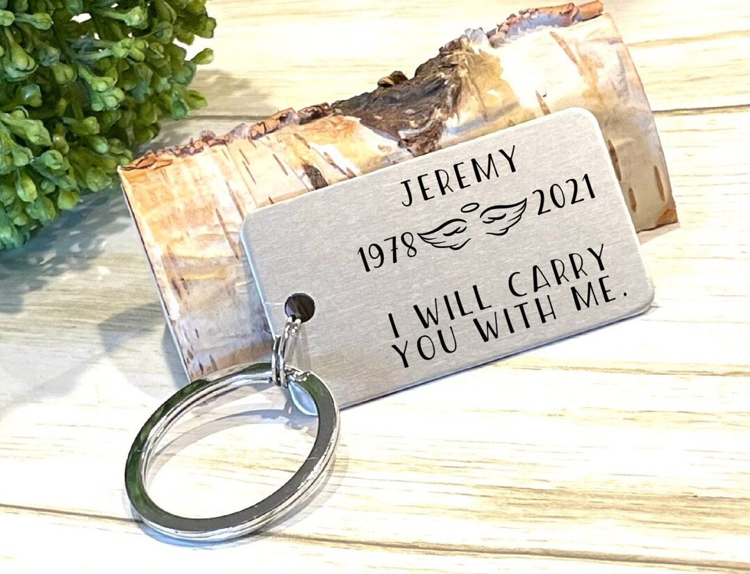 RIP Keychain, Sympathy Gift, Memorial Keychain, Memorial Gift, Loss of