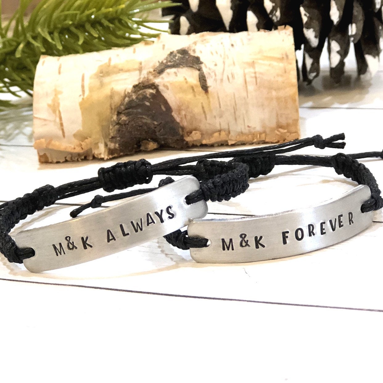 Immer und für immer Armband seine und ihre Armbänder | Etsy