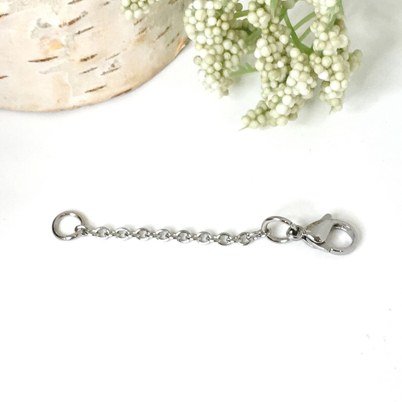 Necklace Extender Stainless Steel Necklace Extender Chain Etsy