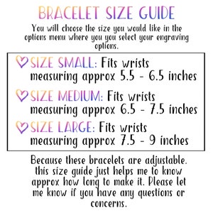 Medical Alert Bracelet, Laser Engraved Bracelet, Medical ID Bracelet, Awareness Bracelet, Adjustable Bracelet, Blood Thinner image 9