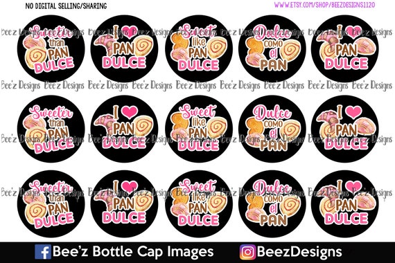 Hocus Black INSTANT DOWNLOAD 1 Inch Bottle Cap Images