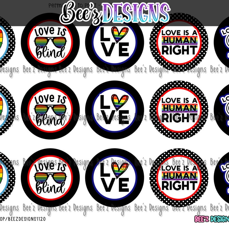 Bottle Cap Printable - Etsy