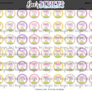 12mm Jesus Me Ama Cabochon Images INSTANT DOWNLOAD