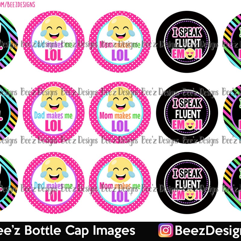 Bottle Cap Emoji - Etsy