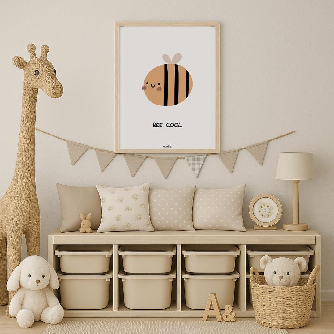 Nursery Poster Download | Cute Baby Room Wall Decor | Lovingly Designed ...