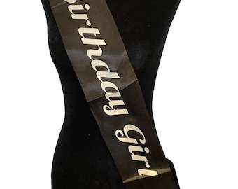 Birthday Girl Sash
