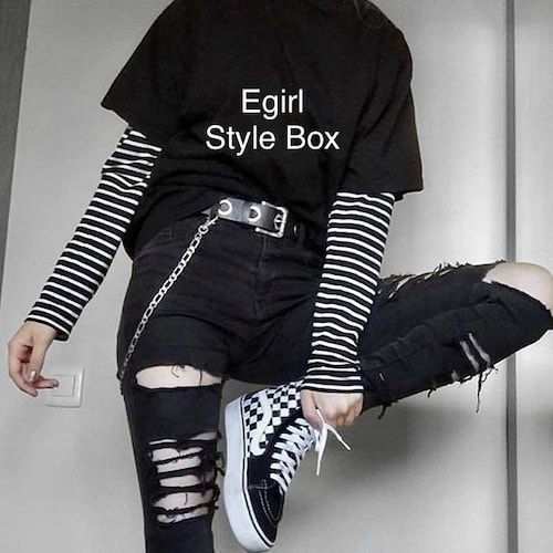 Egirl Gothic Emo Style Mystery Box - Etsy