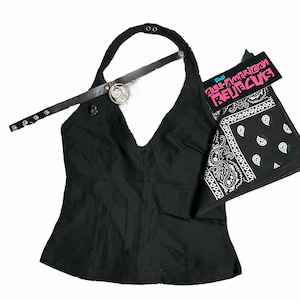 90&#39;s Gothic Top and Accessories Size SMALL