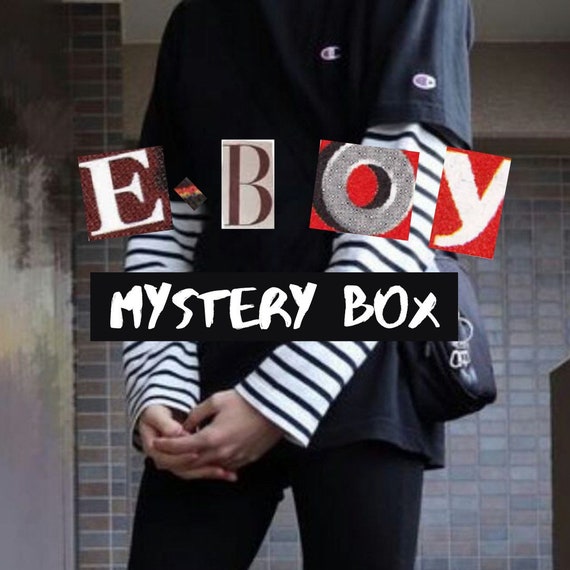E-boy Gothic Emo Style Mystery Box - Etsy