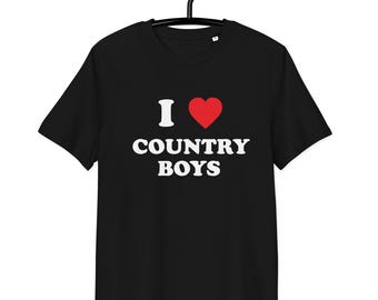 I Love Country Boys graphic t-shirt | southern tee