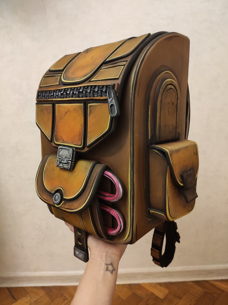 Tiny Tina Borderlands 2 Backpack Cosplay prop Etsy