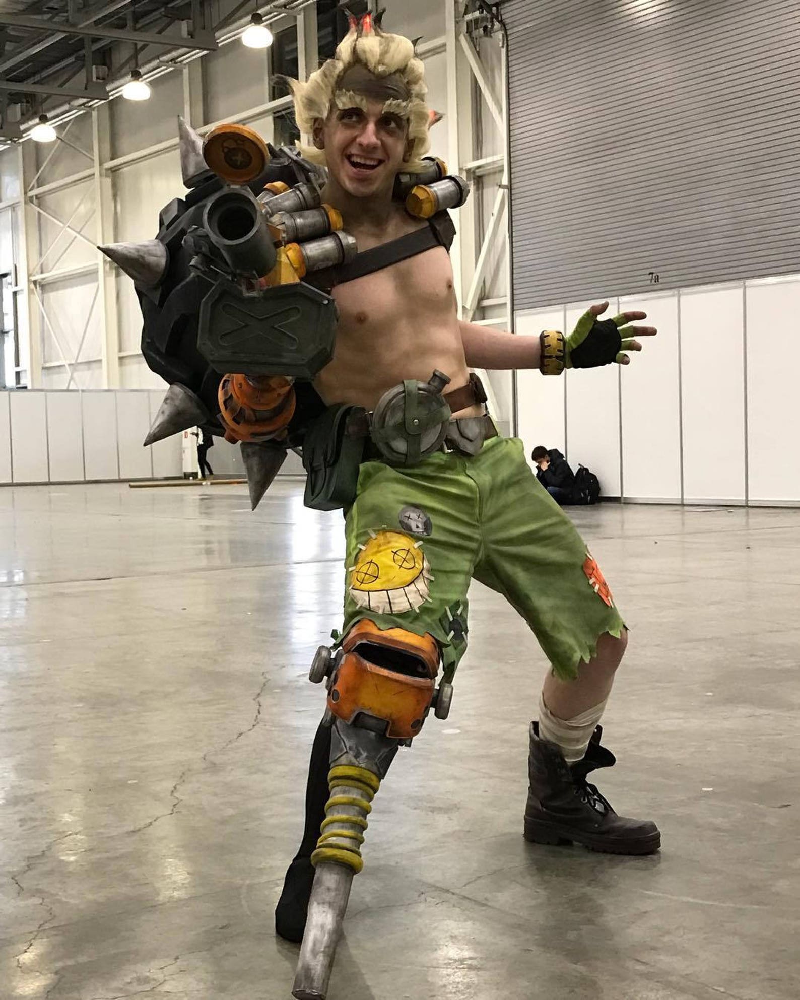 Junkrat Prosthetic Peg Leg cosplay prop overwtch Etsy
