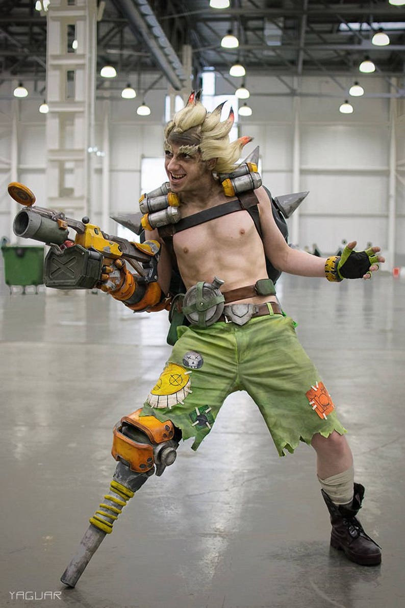 Junkrat Prosthetic Peg Leg cosplay prop overwtch Etsy