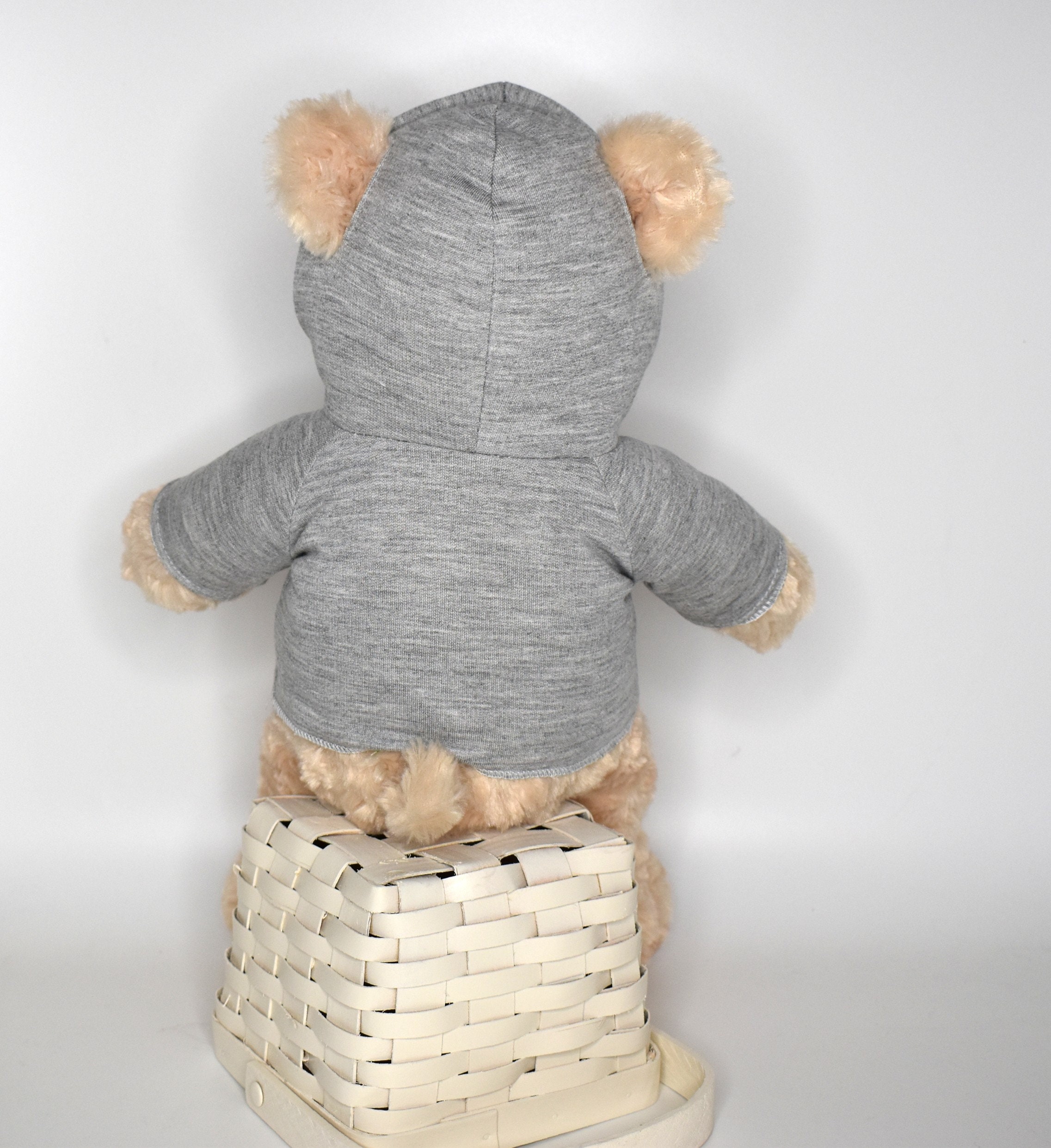 Build A Bear Gray Hoodie Pullover Sweatshirt Etsy