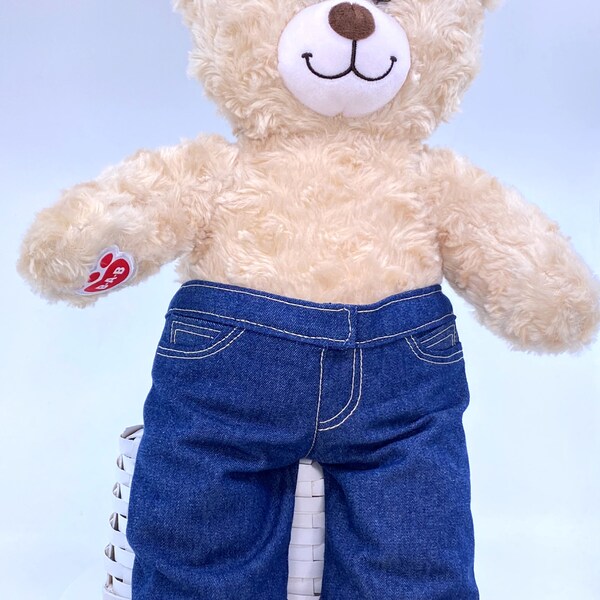 Teddy Bear With Jeans - Etsy