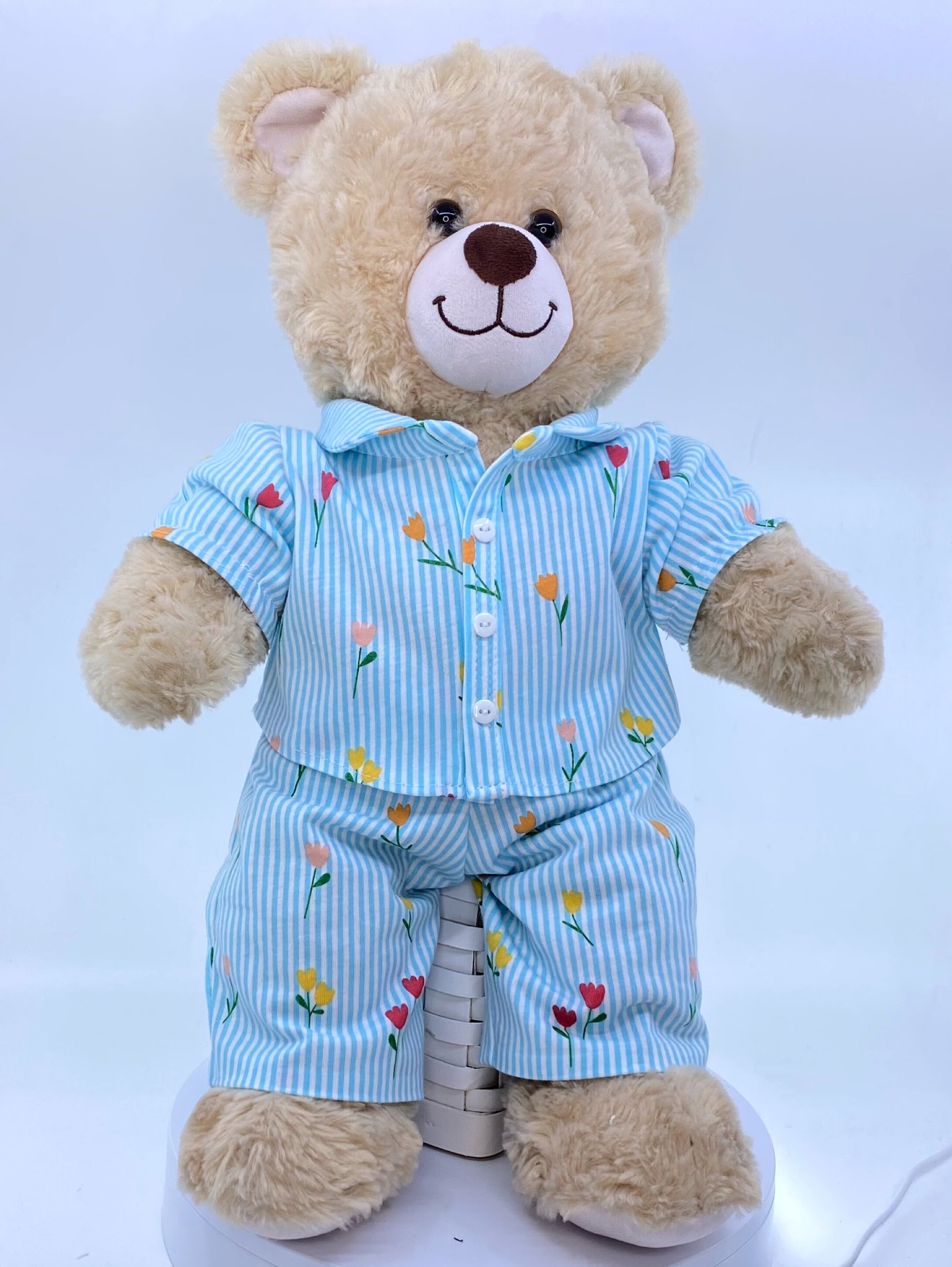 Girl Teddy Bear Pajamas Girl Bear Tulip PJ s