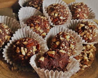 Bittersweet Bourbon and Ginger Truffles