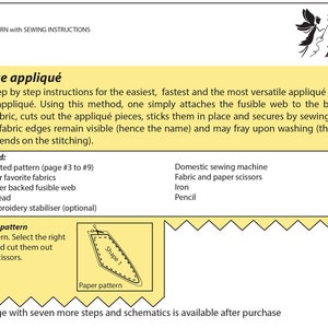 Playful Baby Quilt PDF Pattern with human footstep applique, Small Steps patchwork from Magic Little Dreams. Fat quarter friendly, unisex image 10