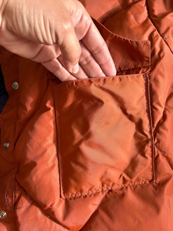 70s Vintage Puffer Jacket, Frostline Kit Down Jacket, Size