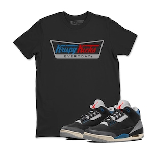 Krispy Kicks Shirt to Match Jordan 3 Rare Air, Retro 3 Rare Air Shirt, Rare Air 3s Sneaker Tee, Shirt To Match Sneakers