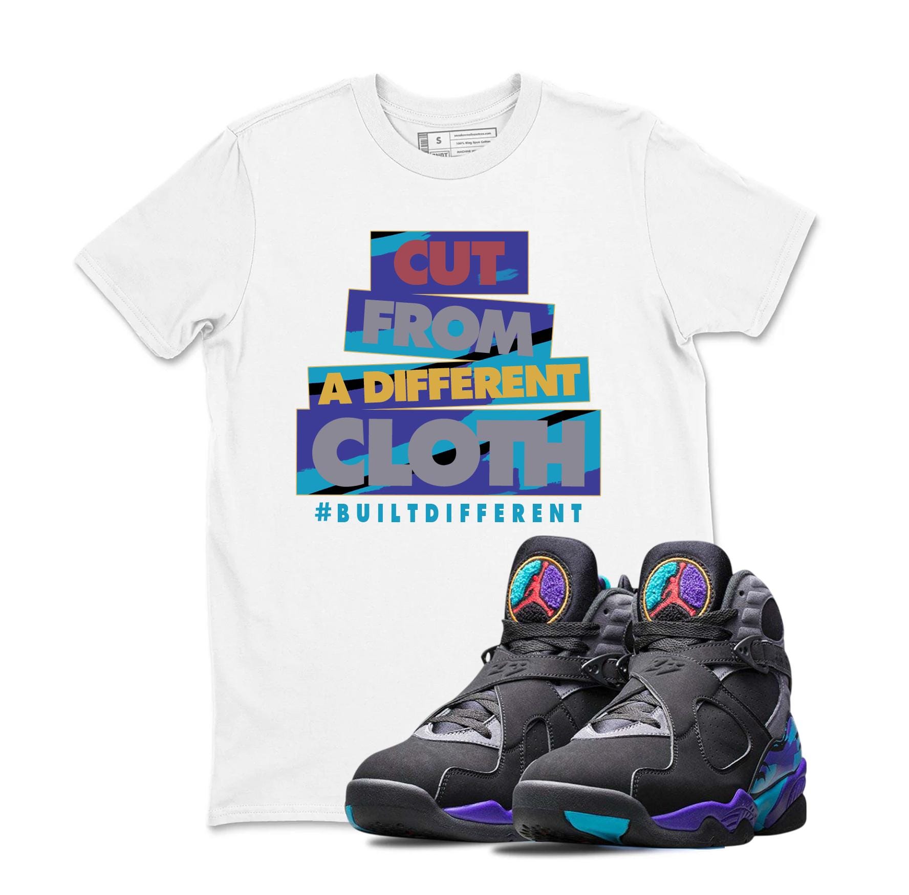 Jordan 8 size 11 shoes used with Jordan Jacket size XL new and Jordan shirt new Jordan 8 Retro  main image 2