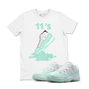 Shoe Dripping Shirt to Match Jordan 11 Igloo, Igloo 11s Sneaker Tee, Shirt To Match Sneakers, Igloo 11s Sneaker Tee