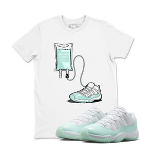 Sneakerhead Therapy T-Shirt- Air Jordan 11 Igloo, Igloo 11s Sneaker Tee, Shirt To Match Sneakers