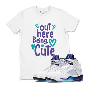 white tees and nike cortez