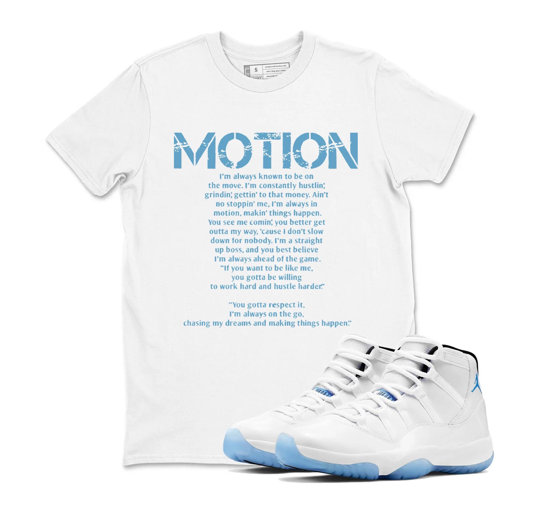 jordan 11 legend blue apparel