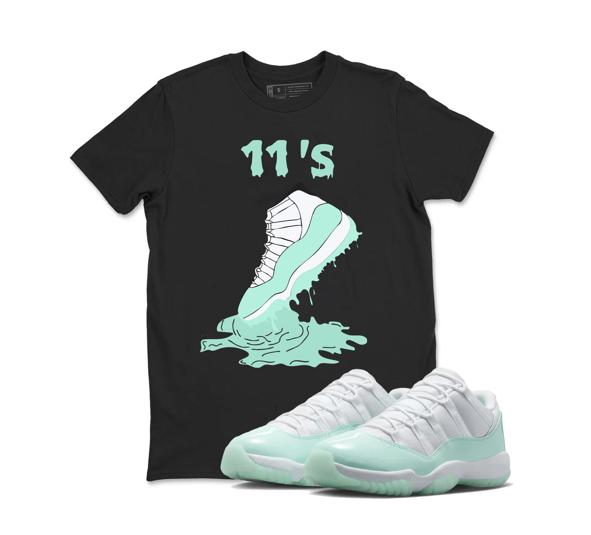 Shoe Dripping Shirt to Match Jordan 11 Igloo, Igloo 11s Sneaker Tee ...