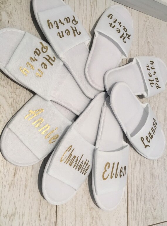 bridesmaid slippers